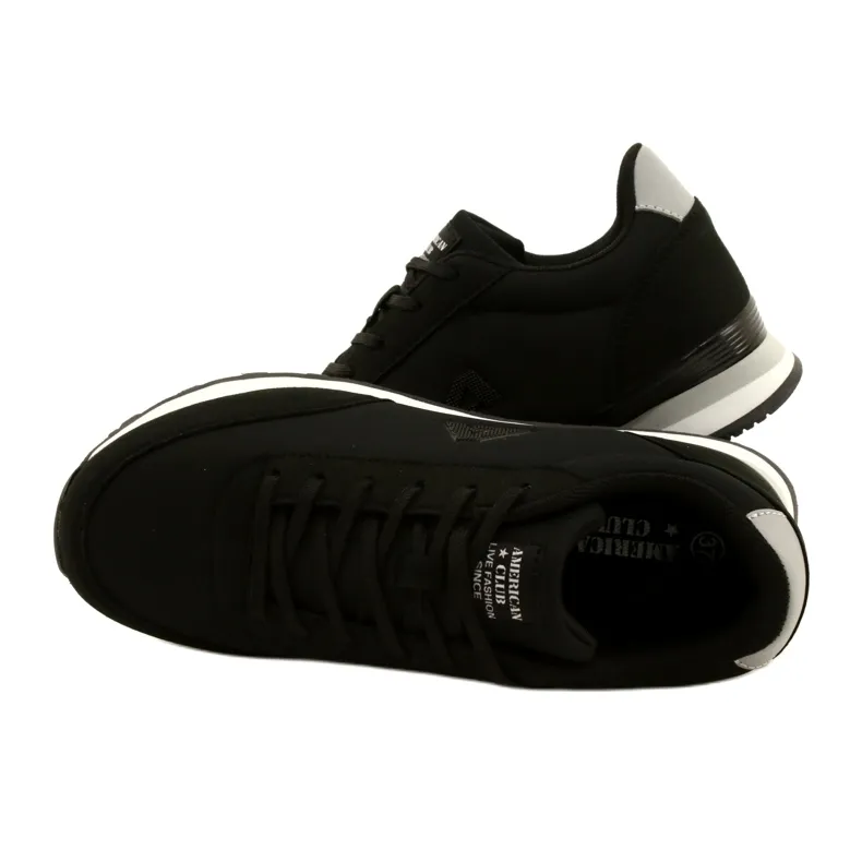 DAMES SPORTSCHOENEN OP DE EVAZOOL AMERICAN CLUB HA38 ZWART