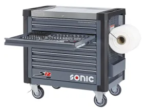 SONIC 772346 Heavy Duty gevulde gereedschapswagen S12 XD 723-delig