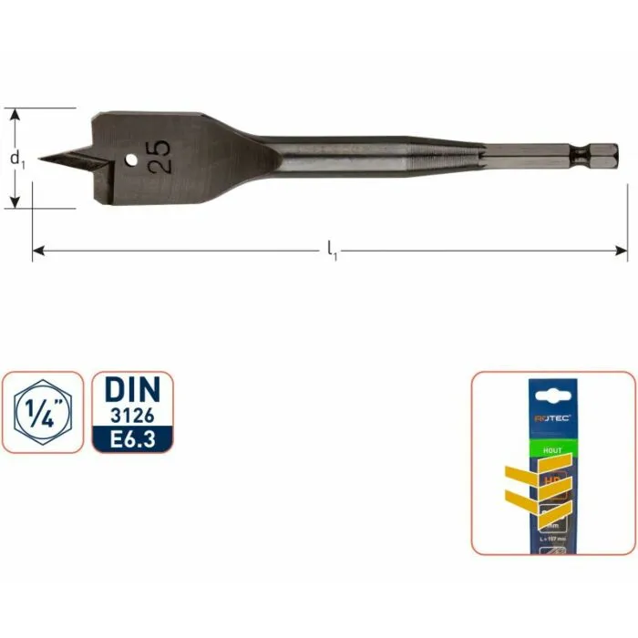 Speedboor heavy duty 6.0 mm