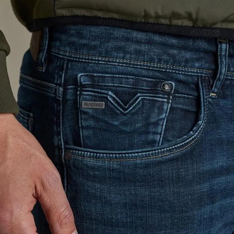 VANGUARD, VTR912DBG V12 RIDER DENIM BLUE GREEN